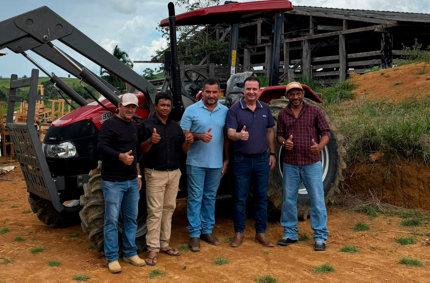  Vale do Anari – Dr. Luís do Hospital entrega trator e reforça apoio aos produtores